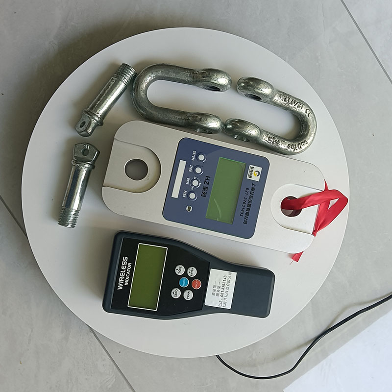 港口巨型設備吊裝 20 噸智能拉力計 HZ-W8，高效安全作業(yè)